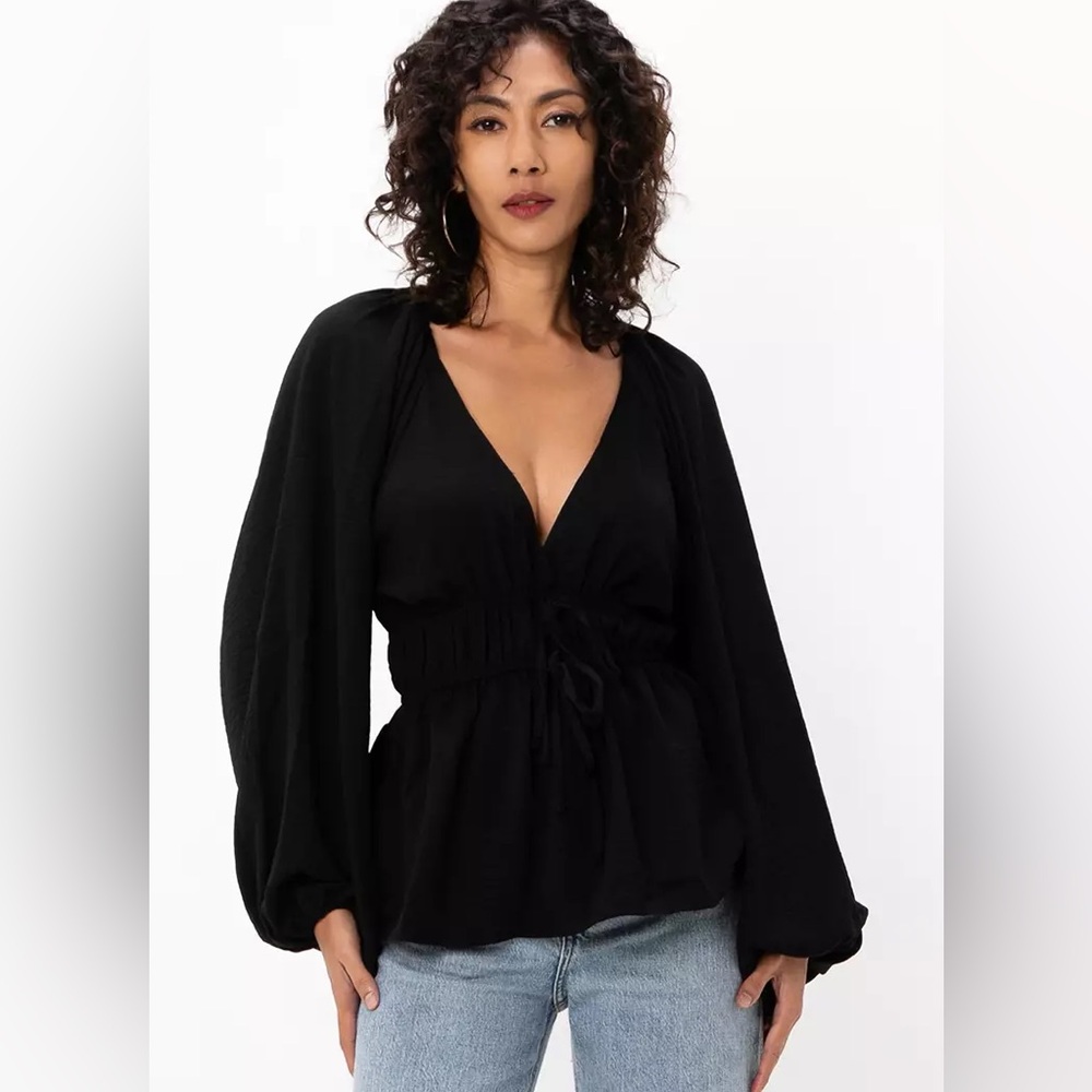 ASOS DESIGN Elegant Black Women's Blouse | Size 6